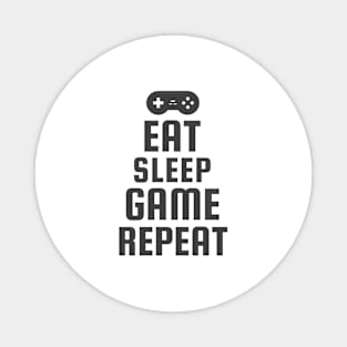 Eat Sleep Game Repeat Magnet